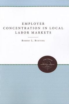 portada employer concentration in local labor markets (en Inglés)