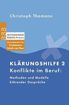 portada Klärungshilfe 2: Konflikte im Beruf: Methoden und Modelle Klärender Gespräche 