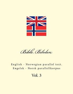 portada Bible. Bibelen: English - Norwegian Parallel Text. Engelsk - Norsk Parallellkorpus (en Noruego)
