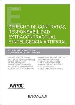 portada Derecho de Contratos, Responsabilidad Extracontractual e Intelige Ncia Artificial.