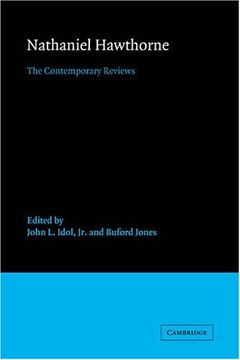 portada Nathaniel Hawthorne Hardback: The Contemporary Reviews (American Critical Archives) (en Inglés)