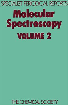 portada Molecular Spectroscopy: Volume 2 (en Inglés)