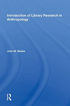 portada Introduction to Library Research in Anthropology (en Inglés)