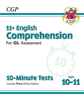 portada New 11+ gl 10-Minute Tests: English Comprehension - Ages 10-11 (in English)