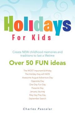 portada holidays for kids