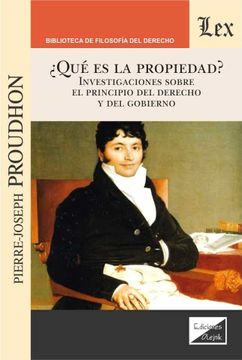 portada Que es la Propiedad? (in Spanish)