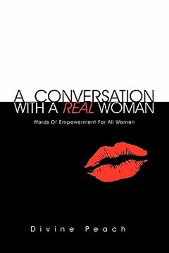 portada a conversation with a real woman