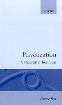 portada privatization: a theoretical treatment (in English)