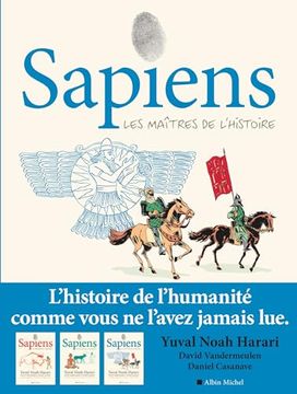 portada Sapiens - Tome 3 (Bd): Les Maîtres de L'histoire (en Francés)