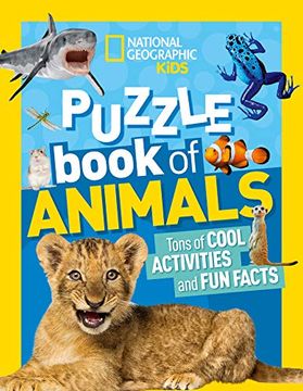 portada National Geographic Kids Puzzle Book: Animals (Ngk Puzzle Books) (in English)