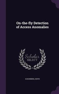portada On-the-fly Detection of Access Anomalies (en Inglés)