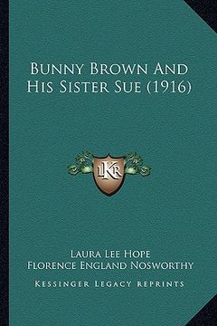 portada bunny brown and his sister sue (1916)