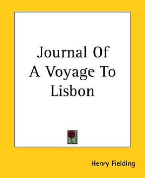 portada journal of a voyage to lisbon (en Inglés)
