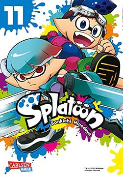 portada Splatoon 11: Das Nintendo-Game als Manga! Ideal für Kinder und Gamer! (11) (en Alemán)