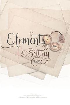 portada Elements Of Setting Diary (en Inglés)