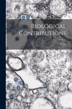 portada Biological Contributions (en Inglés)