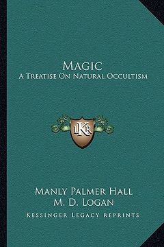 portada magic: a treatise on natural occultism