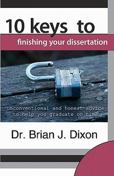 portada 10 keys to finishing your dissertation (in English)