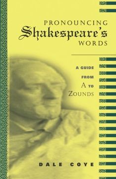 portada Pronouncing Shakespeare's Words (in English)
