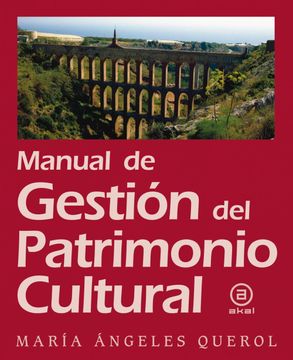 portada Manual de Gestion del Patrimonio Cultural (in Spanish)