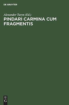 portada Pindari Carmina cum Fragmentis (in Latin)