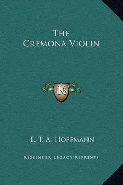 portada the cremona violin (in English)