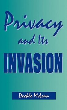 portada privacy and its invasion (en Inglés)