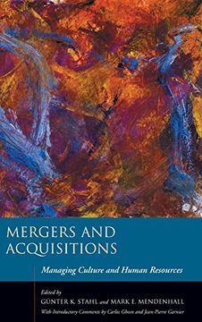 portada Mergers and Acquisitions: Managing Culture and Human Resources (in English)