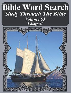 portada Bible Word Search Study Through The Bible: Volume 53 1 Kings #1