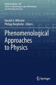 portada Phenomenological Approaches to Physics (en Inglés)