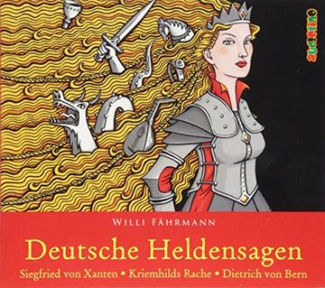 portada Deutsche Heldensagen. Teil 1: Siegfried von Xanten | Kriemhilds Rache | Dietrich von Bern (en Alemán)