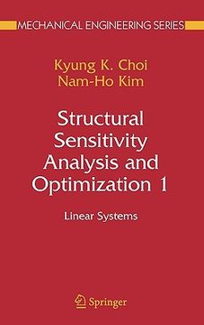 portada structural sensitivity analysis and optimization 1: linear systems (en Inglés)