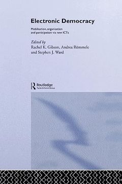 portada Electronic Democracy (Routledge