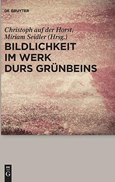portada Bildlichkeit im Werk Durs Grünbeins (en Alemán)