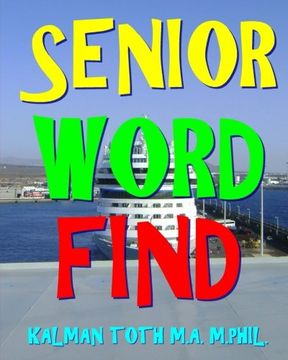 portada Senior Word Find: 300 Difficult & Entertaining Themed Word Search Puzzles