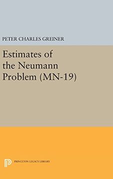 portada Estimates of the Neumann Problem (Mn-19) (Mathematical Notes) (en Inglés)