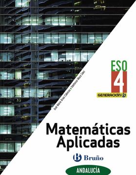 portada Generación b Matemáticas Aplicadas 4 eso Andalucía