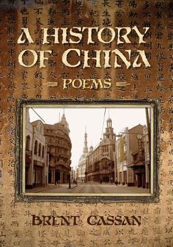 portada A History of China: Poems (en Inglés)