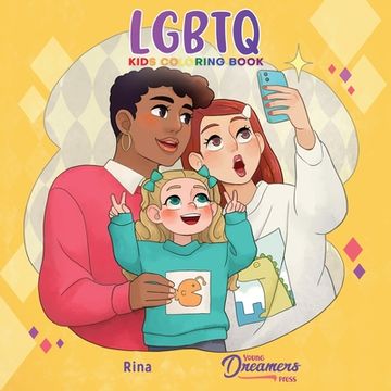 portada LGBTQ Kids Coloring Book: For Kids Ages 4-8, 9-12 (en Inglés)