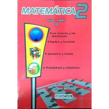 portada matematica 2 aula taller cb (Spanish Edition)