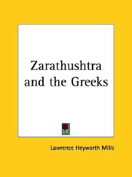 portada zarathushtra and the greeks (en Inglés)