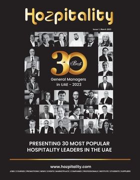 portada Hozpitality's Best 30 General Managers in the UAE (en Inglés)