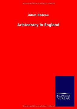 portada Aristocracy in England
