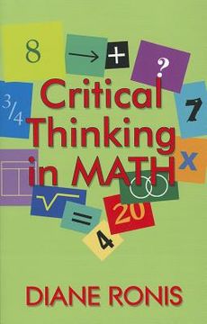 portada critical thinking in math (en Inglés)