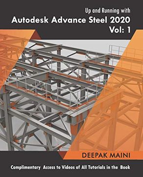 portada Up and Running With Autodesk Advance Steel 2020: Volume 1 