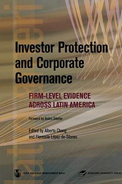 portada Investor Protection and Corporate Governance: Firm-Level Evidence Across Latin America (Latin American Development Forum) (en Inglés)