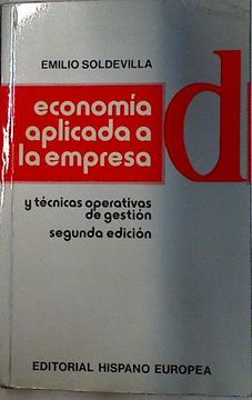 portada Economia Aplicada a la Empresa y Tecnicas Operativas de Gestion