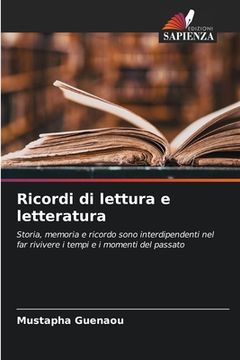 portada Ricordi di lettura e letteratura (en Italiano)