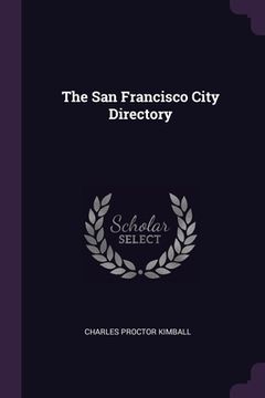 portada The San Francisco City Directory (en Inglés)
