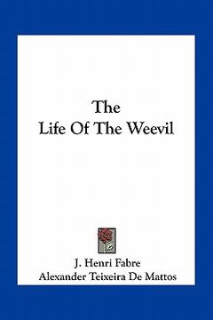 portada the life of the weevil (en Inglés)